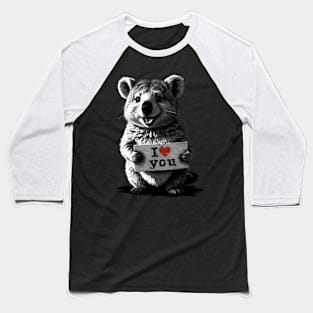 Quoka Love Baseball T-Shirt